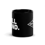 Full Send Black Glossy Mug