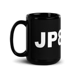 JP8 Deployed Black Glossy Mug