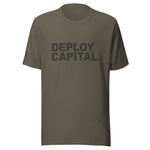 Deploy Capital Unisex Letter t-shirt