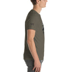 Deployed Military Helmut Graphic T-shirt