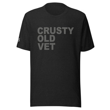 Deployed Crusty Old Vet Letter t-shirt