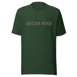 Deployed OSCAR MIKE Unisex Letter t-shirt