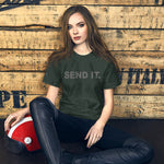 Deployed SEND IT Unisex Letter t-shirt