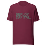 Deploy Capital Unisex Letter t-shirt