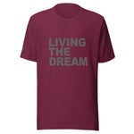 Deployed Living The Dream Unisex Letter t-shirt