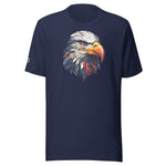 Deployed Eagle Head Unisex Graphic T-shirt