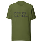 Deploy Capital Unisex Letter t-shirt