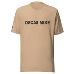 Deployed OSCAR MIKE Unisex Letter t-shirt