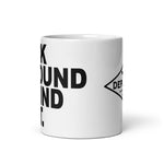 Find Out White glossy mug