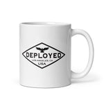 Try Me Deployed White glossy mug